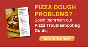 Pizza Dough Problems? Solve them with our Pizza Troubleshooting Guide. Download Now